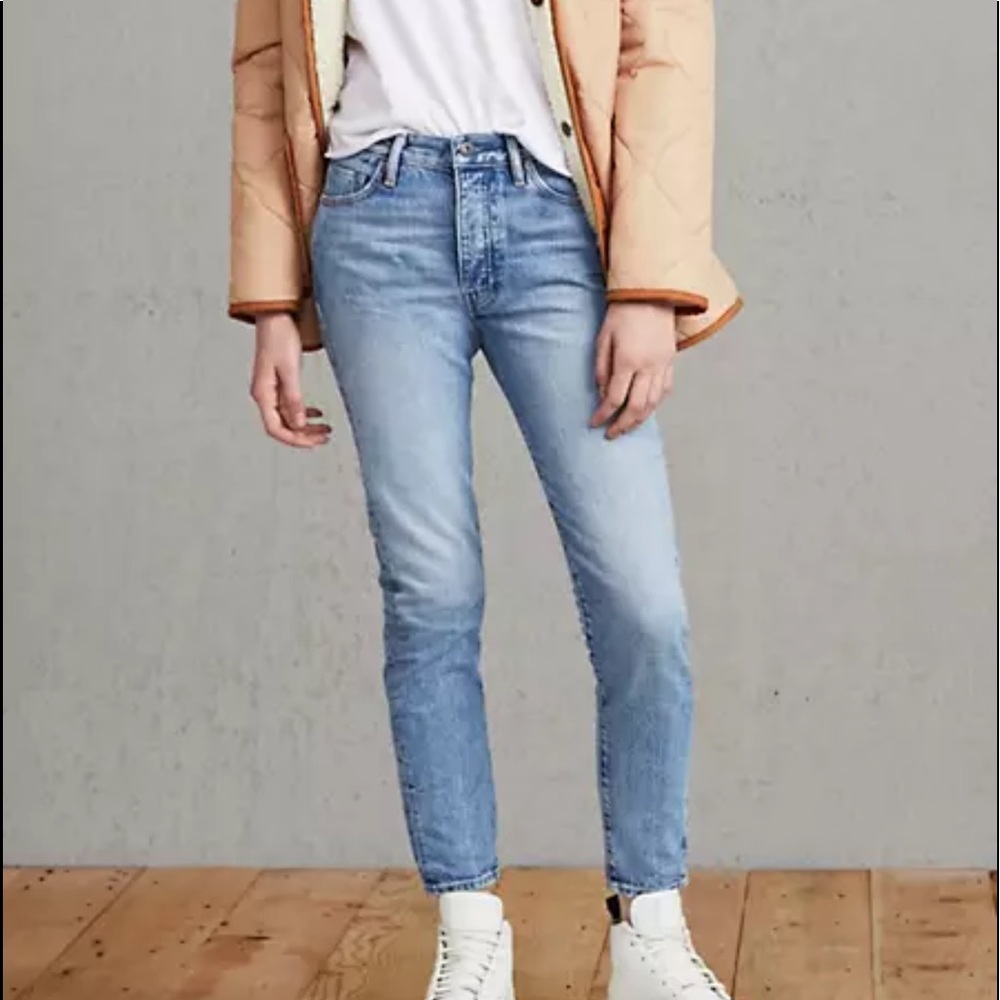 Levi’s Made & Crafted premium twig high slim light wash jeans 27